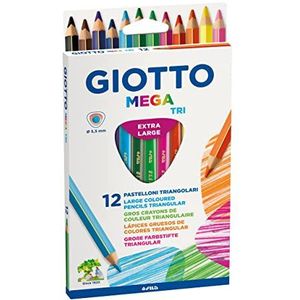 Giotto Kredki Mega Tri 12 sztuk