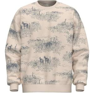 Levi's Relaxd Graphic Crew Sweatshirt voor heren, western toile sunny, XL