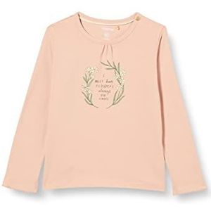 Noppies Laurel T-shirt met lange mouwen voor babymeisjes, Misty Rose, 56 cm