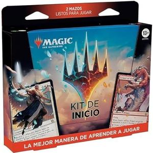 Magic: The Gathering Starter Kit 2023 - Leer spelen met 2 gebruiksklare decks + 2 online spelcodes (fantasy-kaartspel voor 2 spelers)