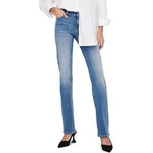 ONLY Vrouwelijke Regular Fit Jeans ONLALICIA, blauw (medium blue denim), 25W x 32L