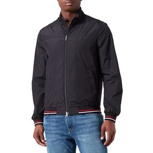 Geox M JHARROD BOMBER herenjas, zwart/wit rood, 50