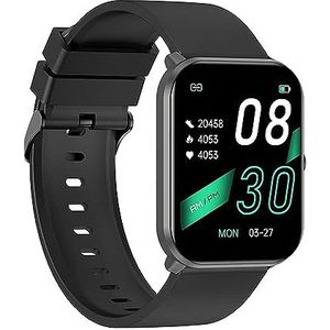 IMILAB W01 Smartwatch voor sport, gezondheids- en sportbewaking, plus 70 sportmodi, slaapcycli, batterijduur 15 dagen, waterdicht, ovulatie- en regelbewaking