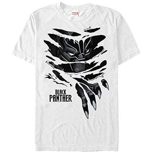 Marvel Avengers Classic - Panther Breakthrough Unisex Crew neck T-Shirt White M