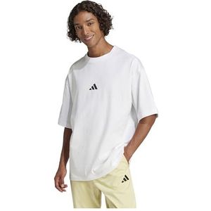 adidas Hombre FUTURE ICONS SMALL LOGO TEE, white, 3XL