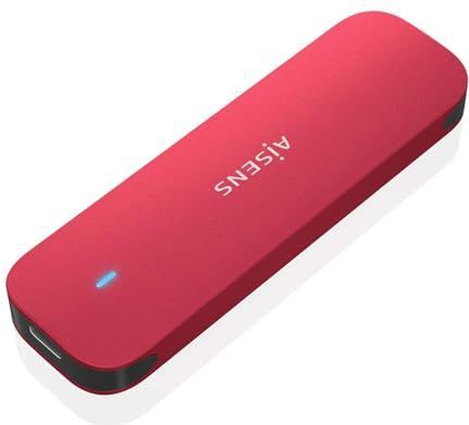 Aisens - Harde Schijf Hoes - Veelkleurig - 18 x 8 x 3 cm