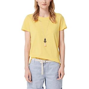 s.Oliver T-shirt voor dames, Geel (Lemon Squeeze 1355), 38