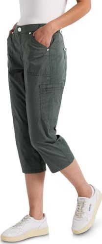 Street One - 3/4 Lange Broek - Glitter - Katoenmix