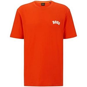 BOSS t-prep heren t-shirt, Bright Red626, S