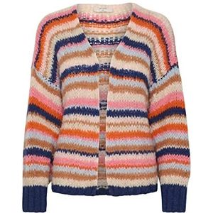 Cream CRVillis Knit Sweater, Multi Stripe, S/M voor dames, Multi Stripe, S/M