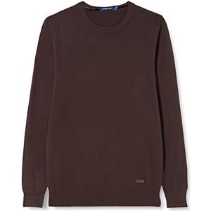 Gianni Lupo GL33398-F22 Pullover Coffee, S voor heren, Koffie.