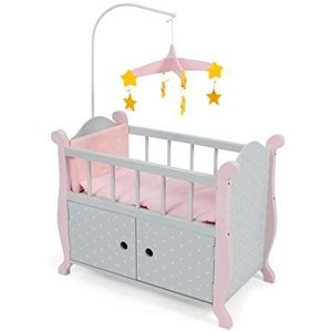 CHIC 2000 Poppenbed met Mobiel - Puntos Grey