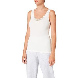 Susa Thermotop voor dames, wit (wolwit S115), XXL