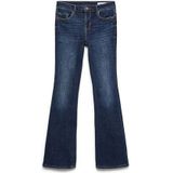 VERO MODA - Vmflash Mr Flared Jeans - Donkerblauw - Dames