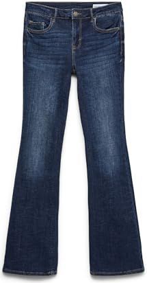 VERO MODA - Vmflash Mr Flared Jeans - Donkerblauw - Dames