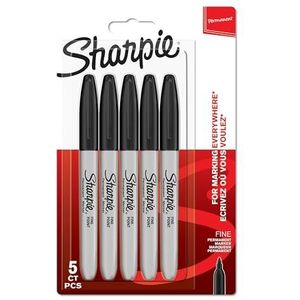 Sharpie Permanentmarker 5 Stuk zwart