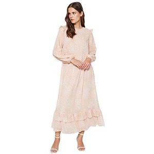 Trendyol Jurk - Roze - A-lijn, Lichtroze,36, Lichtroze, 62