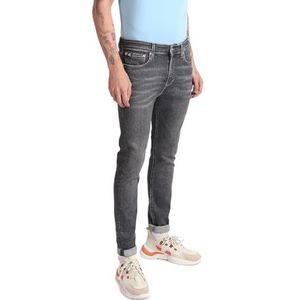 Calvin Klein Jeans Heren Super Skinny Broek, grijs, 29W x 34L