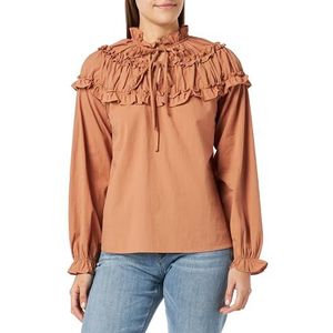 TILDEN Damesblouse, lichtroest, S