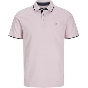 JACK & JONES Jjepaulos Polo Ss Noos, Pink Nectar, XXS