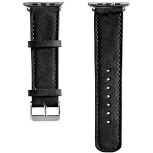 Hama Horlogeband Velour (voor Apple Watch 42 mm, met adapter) zwart