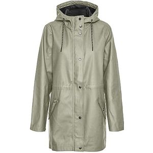 VERO MODA Damesjas met hoge coating, Laurel Oak, L/T