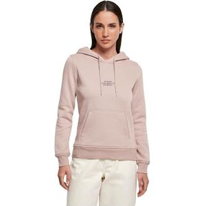 Miss Tee Too Frozen Hoodie voor dames, casual hoodie met rugprint, regular fit, maten XS - 5XL, Duskroos, 3XL