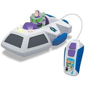 Dickie Toys Toy Story 4 Space Ship Buzz incl. Buzz Lightyear figuur, op afstand bestuurd speelgoed Toy Story 4, Toy Story speelgoed met radiografische bediening, voor kinderen vanaf 3 jaar