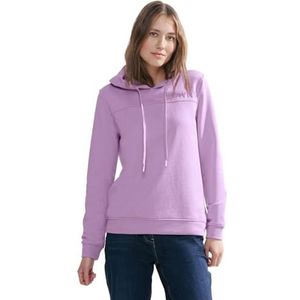 Cecil Dames TOS sweatshirt w. Hoody, Sportief lilac, L