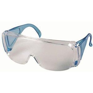 KWB Veiligheidsbril met blauwe beugel, 3785-00