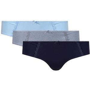 Lee Slips voor dames, Bariton Blauw/Nederlands Kanaal/Blauwe Marl, L