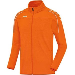 JAKO - Klassiek Trainingsjack, Uniseks-Volwassene, Neon-Oranje, XL