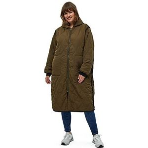 Peppercorn Dames Lulu omkeerbare jas Curve Reversiblie, Army Brown, 18