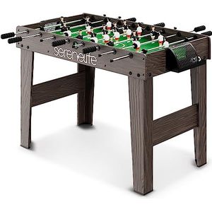 SereneLife Full Size Foosball Table, Soccer with Foose Ball Set for Home