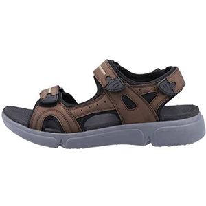 Hush Puppies Heren Castro Sandaal Sport, BRON, 39 EU