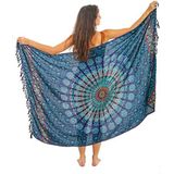 Strand Sarong - Mandala - Pareo - Boho Chic - Bikini Bedekken
