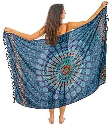 Strand Sarong - Mandala - Pareo - Boho Chic - Bikini Bedekken