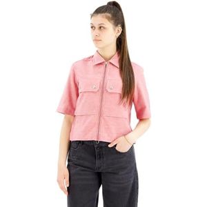 G-STAR RAW - Cropped Shirt - Veelkleurig - Katoen - Hemdkraag Korte Mouwen