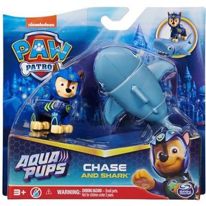 PAW Patrol Aqua Pups - Speelfigurenset met Chase en Shark