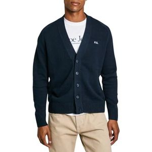 Pepe Jeans - PM702476 - Chelsea Vest - Marineblauw - Katoen