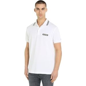 Tommy Hilfiger S/S polo's voor heren, Wit (wit), M