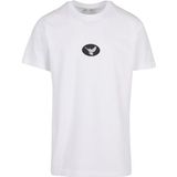 Mister Tee Dove Patch Tee T-shirt voor heren, Wit, S