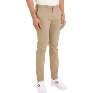 Tommy Hilfiger Heren Denton Chino Essential Twill Chino, Beige, 31W/36L, Beige, 31W x 36L