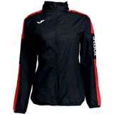 Joma - Rainjacket Championschip IV - Damesjas - Zwart-Rood