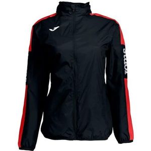 Joma - Rainjacket Championschip IV - Damesjas - Zwart-Rood