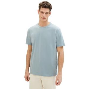 TOM TAILOR T-shirt voor heren, 27475 - Grijs Mint, L