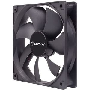 watiowave Interne ventilator 120 x 120 mm, plaataansluiting, temperatuursensor, ideaal voor het koelen van elektronische componenten.