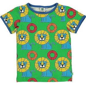 T-shirt met leeuwen, groen, 80 cm