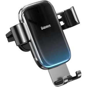 Baseus Frosted Glass Case voor iPhone 13 Pro (zwart) getemperd glas