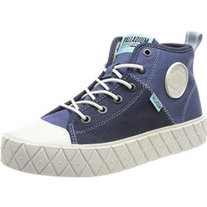 Palladium Uniseks kinderen Ace Kids Mid Supply sneakers, Blauw, 32 EU